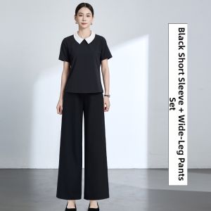 Professional Aesthetician Work Uniforms Set For High-End Salons Hotels Dentistry Jewelery Consultant