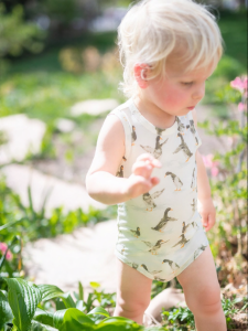 Milkbarn | Spring/Summer Baby Vest Jumpsuit Sleeveless Coolness
