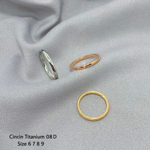 Cincin Titanium Paket 3 In 1 Stainless Steel Satu Set Cincin Couple Tunangan Xpid23