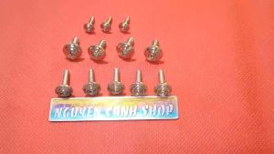 Ốc dàn áo Dream 12 con inox 304 đầu dẹp thái