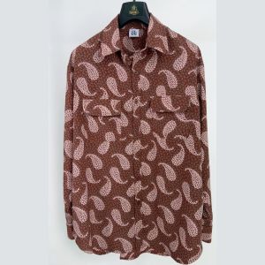 BLOC BANDAN SHIRT เสื้อเชิ้ตแขนยาวลาย bandana