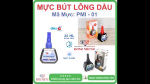 [SALE] Mực Bút Lông Dầu Thiên Long PMI-01 Mực tươi sáng không độc hại.
