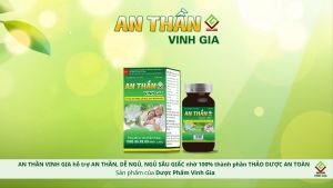 Viên Uống Hỗ trợ Ngủ Ngon An Thần Vinh Gia Giảm Căng Thẳng Mệt Mỏi Suy Nhược Thần Kinh (60v/ Hộp)