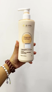 Combo Gội Xả Collagen Olexrs Argan Oil Essence Màu Xanh Phiên Bản Mới 2024 500ml Chính Hãng