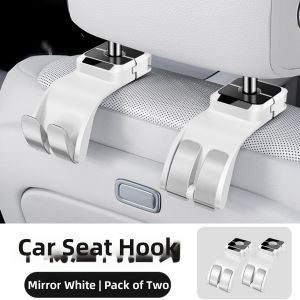 Rear Seat Back Organizer Hooks High Weight Capacity