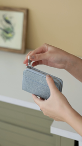 Ví Tụ Bảo mini SEEME Jenny Wallet ví đựng thẻ khoá tròn