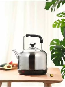 4/6/8/10/12L Large Capacity 💧304 Stainless Steel Electric Kettle with Automatic Power-Off and Keep-warm Function. Suitable for household use boiling water and tea. Cerek elektrik keluli tahan karat 不鏽鋼電水壺