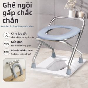 Jiaxun | Ghế Vệ Sinh Di Động Gập Được cho Bà Bầu và Người Già