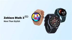 Zeblaze Btalk 3 Pro Smartwatch - AMOLED Display, Hi-Fi Bluetooth, Phone Calls, Health & Fitness Tracking