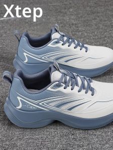 XTEP | Summer New Waterproof Leather Running Shoes for Men