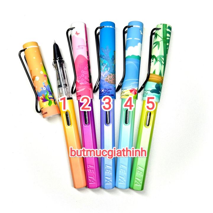 Bút LeTa 368 nét thanh đậm tốt (ngòi lá tre ko rỉ ko kén mực) | Lazada.vn