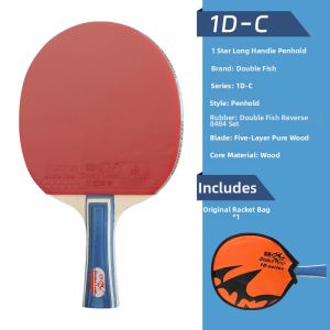 Double Fish | Professional Grade Rubber Carbon Table Tennis Racket