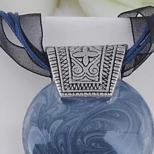 Vintage Geometri Womens Necklace Brincos round Enamel Pendant Steampunk Style Party Jewelry Accessories