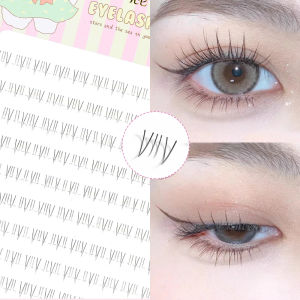 Sweet Sunflower Lower Lashes Cat Eye Lashes Elf Makeup V-Shaped Under Eyelash Natural Bottom Eyelashes Lash Extensions