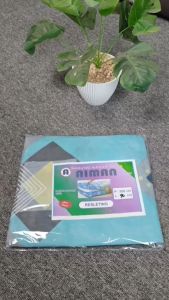 Sarung Kasur Busa Resleting Aesthetic Motif Karakter dan Geometris Ukuran 90x200x15 cm dan 120x200 x15 cm