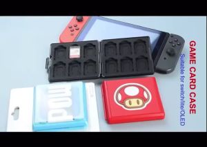 กล่องเก็บตลับเกมส์ลายการ์ตูน 12 in 1 Nintendo Switch (ที่เก็บตลับเกมส์ Switch)(กล่องเก็บเกมส์ Switch)(กล่องเก็บตลับเกมส์สวิต)