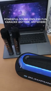 Blaupunkt Party Speaker Charm with Dynamics RGB Lights