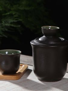 Bình Rượu Ấm Bộ Đồ Rượu Bình Nóng Rượu Gốm Sứ 2Kg Đồ Dùng Làm Ấm Rượu Nóng Gia Dụng Bộ Phân Rượu Ly Rượu Trắng Rượu Vàng