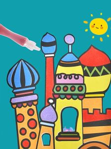 DIY Educational Toy: Kids Sand Painting Art (12 Boards & 12 Colored Sand)