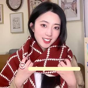 Khăn Quàng Cổ Ấm Áp Noel