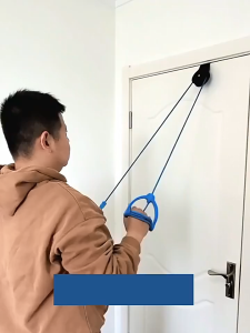 Door Anchor Strap For Resistance Bands Exercises Home Fitness Portable Band Hanging Tension Rope Buckle Belt Without Punching