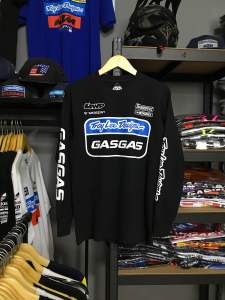 Kaos hitam lengan panjang gas gas 24s
