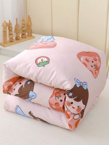 Children Quilt Kindergarten Nap Pure Cotton Quilt Cover Spring and Autumn Baby Kindergarten Quilt Small Cover Removable and Washable All Year Round