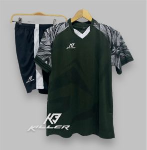 setelan DEWASA futsal baju olahraga baju setelan badminto costum pria dan wanita