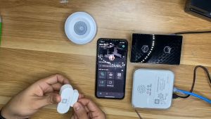 Cảm Biến Cửa Thông Minh Hunonic Door Sensor Công Nghệ Bluetooth Mesh - Dễ Dàng Sử Dụng Và Lắp Đặt - Chinh Hãng Bảo Hành 12 Tháng