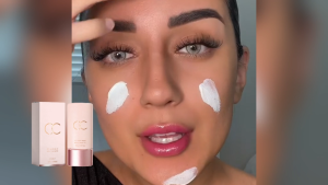 AMZ CC Pure Skin Toning Cream Light Ivory White 40g— Lightweight Natural Tone Even Complexion Moisturizing Smooth Texture Everyday Makeup Cream For Daily Face Care