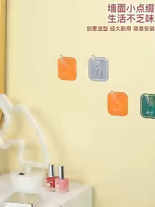 Combo 3 Móc Treo Tường Siêu Dính 6 Nhánh Chịu Lực - Dụng Cụ Lưu Trữ Nhà Bếp & Phòng Tắm