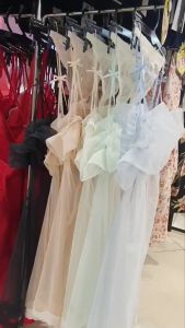 Váy ngủ lươi gợi cảm WANNABE đầm ngủ xuyên thấu ẩn hiện thân hình thật quyến rũ sau lớp lưới DNC09