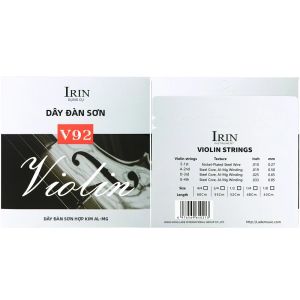 IRIN | Bộ Dây Đàn Violin Bằng Hợp Kim Đồng Thép Không Gỉ IRIN Dành Cho Người Mới Bắt Đầu Và Chuyên Nghiệp - Phụ Kiện & Phụ Tùng Luyện Tập Đàn Violin