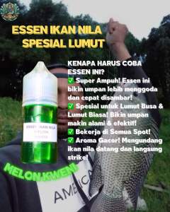 Essen gacor pemikat ikan nila essen ampuh lumut busa