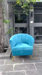 Ghế Nail - Ghế Thư Giãn  Mẫu Lưng Dây Viền Mềm Mại - Decor Cho Các Tiệm Nail Siêu Xinh