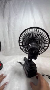 【COD】XUMTOM พัดลมไร้สาย 8นิ้ว Cordless Fan แกว่งไปทางซ้ายและขวาโดยอัตโนมัติ พัดลมแบตเตอรี่ ลมแรง พัดลมพกพา พัดลมข้างเตียงสำหรับสำนักงานหอพัก สำหรับ แบตเตอรี่ Power Share 21Vความจุสูงกลางแจ้ง Makita Battery พัดลมเครื่องมือแบบพกพา