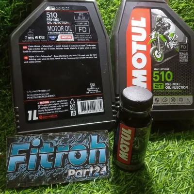 OLI SAMPING MOTUL 510 POWERLUBE 2T REPACK 100ML ORIGINAL 100%