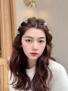 Mini Flower Hair Claw Womens Popular New Side Bangs Top Clip Korean Style Fresh out Fashion Hair Accessories
