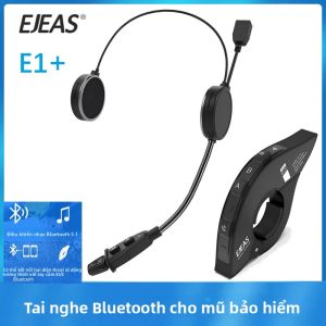 Tai Nghe Bluetooth EJEAS E1+ Cho Mũ Bảo Hiểm Xe Máy Điều Khiển Nhạc Không Dây Pin Lâu Dài
