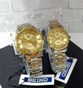 JAM TANGAN RANTE CAUPLE TGL AKTIF DIAMETER 45/38 mm FREE BATRAI CADANGAN (Andre What 97)