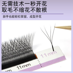 Natural Looking Eyelashes 4D Dense Soft Stereo Bloom Easy to Use Comfortable Fit Single Row Fake Eyelashes by GIDELL