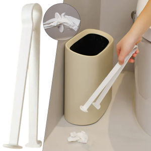 Long Handle Trash Picker Grabber Tool Trigger-Operated Litter Picker for Bathroom Kitchen Outdoor Grip for Paper Tissues