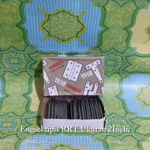 Engsel Tipis RRT Ukuran 2 inch 2 2In  perkotak
