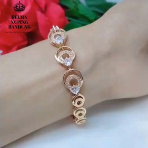 Gelang rantai Aksesoris Fashion Wanita Cocok Untuk Sehari hari G21-11B