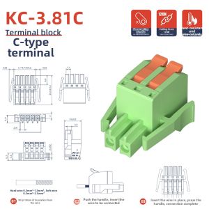 kuicc | Quick Plug Pull PCB Terminal Quick Wire Press Connector
