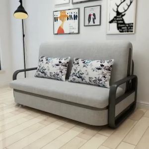 Giường Sofa Đa Năng Giường sofa gấp gọn Giường Ngủ Thông Minh  Nệm Bọt Biển Khung Thép Không Gỉ Ghế Sofa Có Ngăn Chứa Đồ