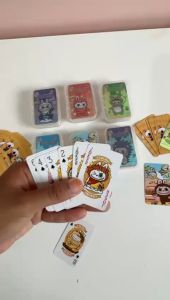 MINI PLAYING CARD CHARACTER PICTURES WITH MIKA BOX kartu permainan dengan boks