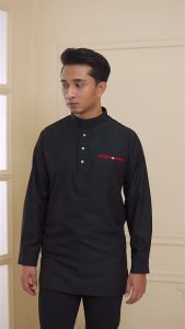 Ready Stock Sahaja New Slim Fit Kurta Dewasa Slim Fit Cotton Baju Raya 11 Warna - Baju Raya Sedondon Kurta Slim Fit