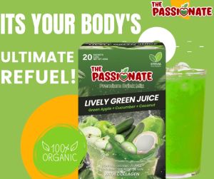 The Passionate Lively Green Juice Duo Pack (Blood Sugar/Pressure Acidic Anti-Cancer) 40 sachets