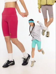 JNXS | Quần Short Yoga Cao Thắt Dây Co Dãn Mượt Mà Nâng Đỡ Mông